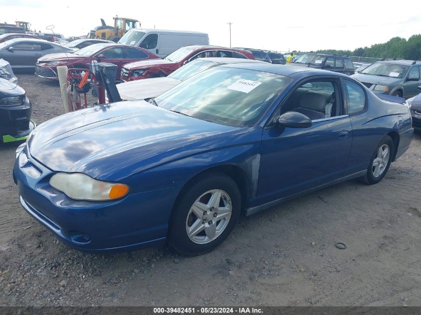 2005 Chevrolet Monte Carlo Ls VIN: 2G1WW12E959236496 Lot: 39482451