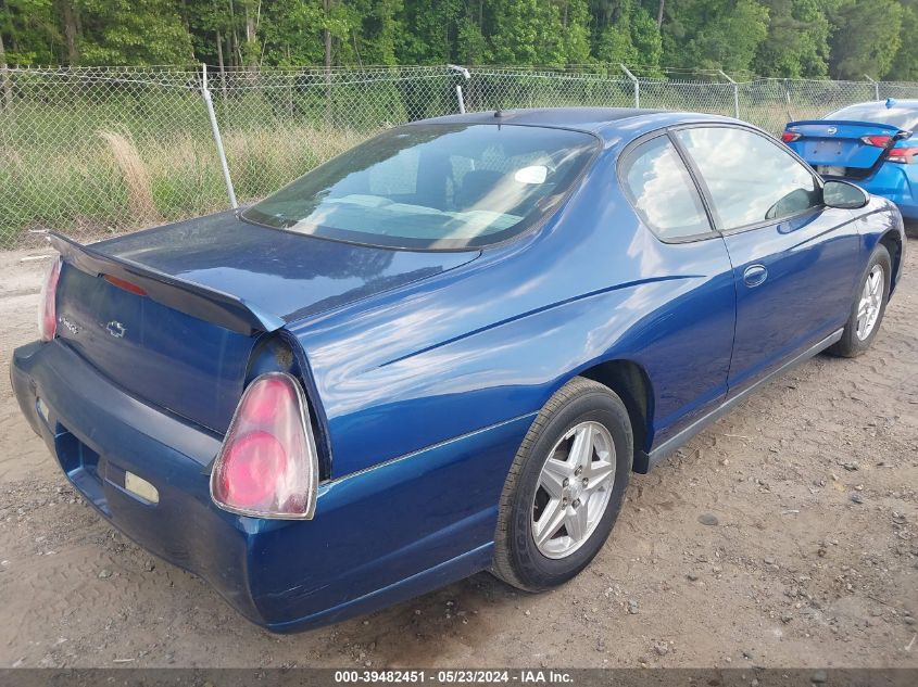 2005 Chevrolet Monte Carlo Ls VIN: 2G1WW12E959236496 Lot: 39482451