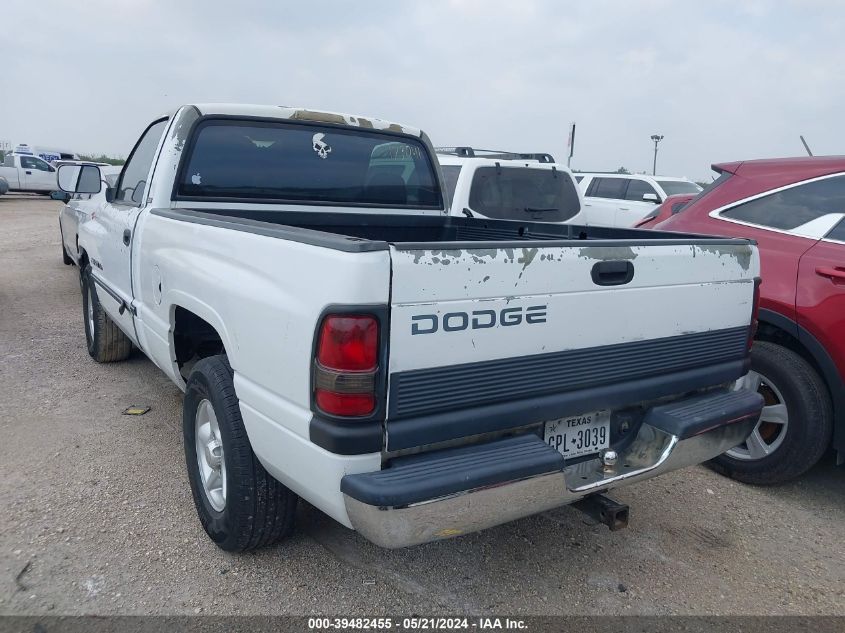 1997 Dodge Ram 1500 Lt VIN: 1B7HC16Y9VS173041 Lot: 39482455