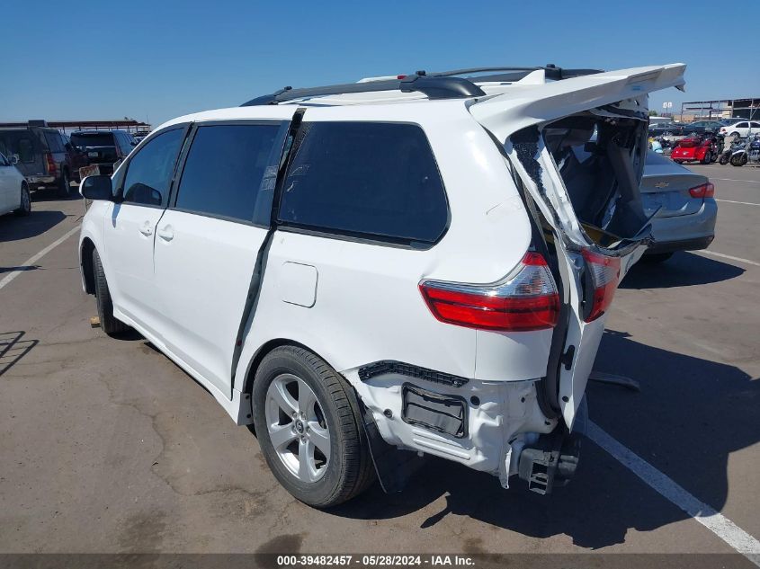 2020 Toyota Sienna Le VIN: 5TDKZ3DC2LS044569 Lot: 39482457