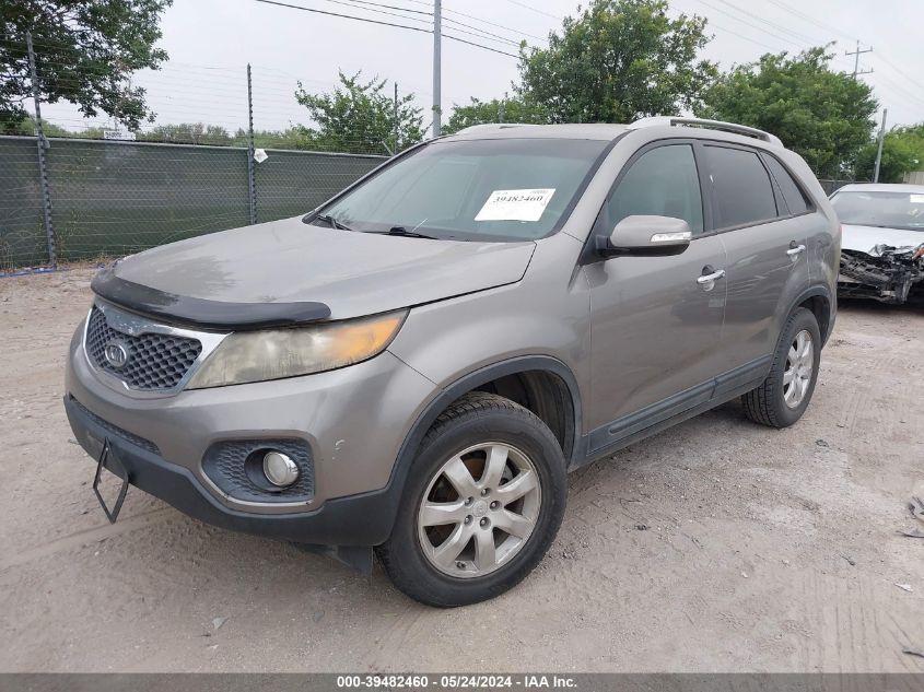 2011 Kia Sorento Lx VIN: 5XYKT3A19BG126878 Lot: 39482460