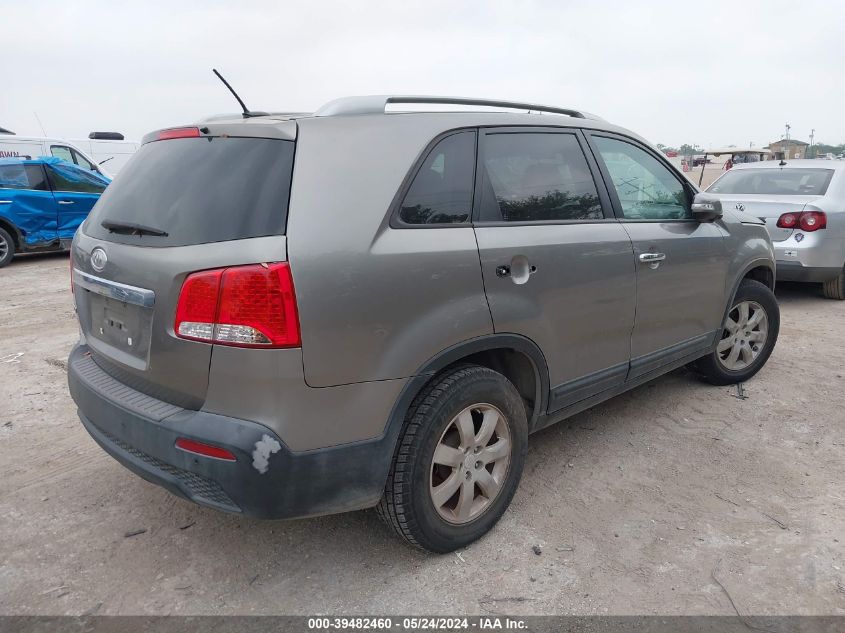 2011 Kia Sorento Lx VIN: 5XYKT3A19BG126878 Lot: 39482460