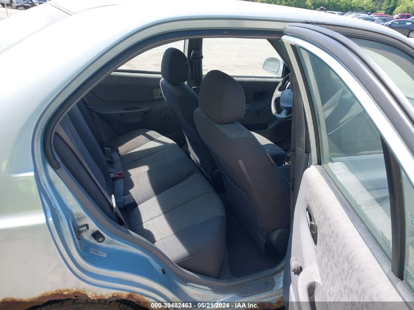 2005 Hyundai Accent Gls VIN: KMHCG45CX5U638691 Lot: 39482463