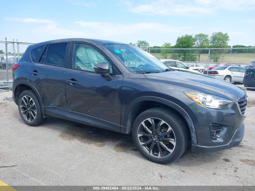 2016 Mazda Cx-5 Grand Touring VIN: JM3KE4DY8G0720990 Lot: 39482464