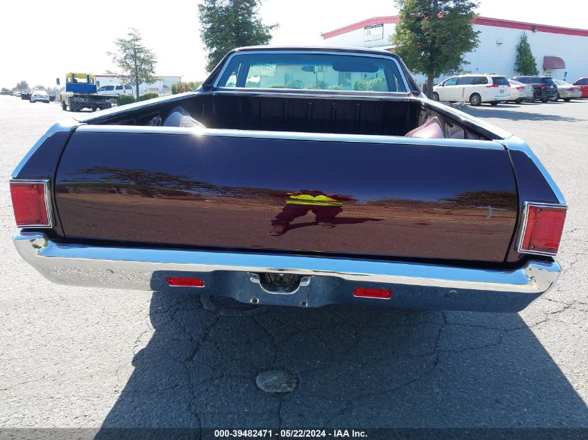 1971 Chevrolet El Camino VIN: 0000136801L179595 Lot: 39482471