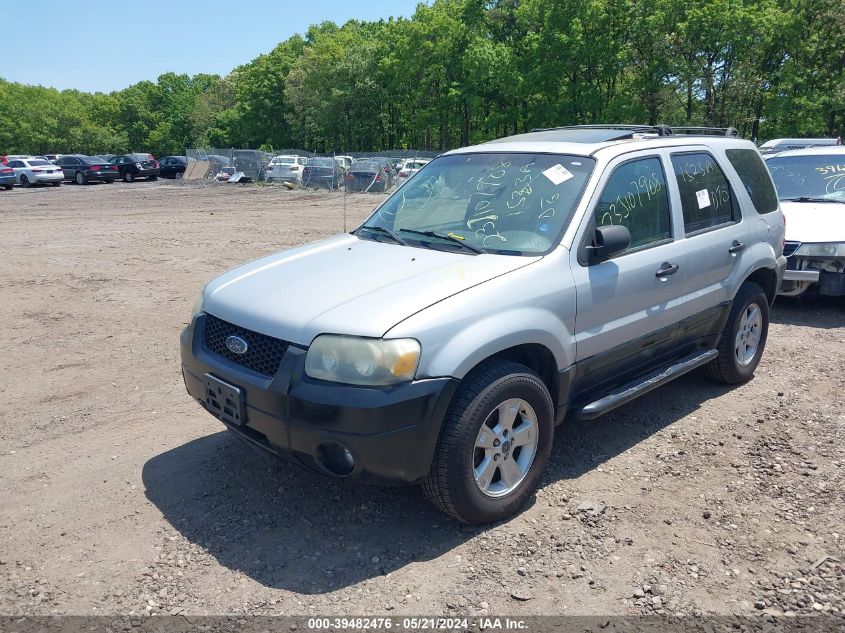 2005 Ford Escape Xlt VIN: 1FMYU93195KB40782 Lot: 39482476