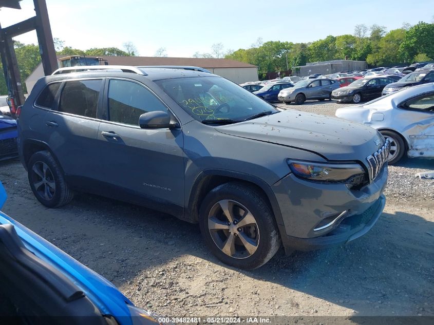 2019 Jeep Cherokee Limited 4X4 VIN: 1C4PJMDX0KD491367 Lot: 39482481