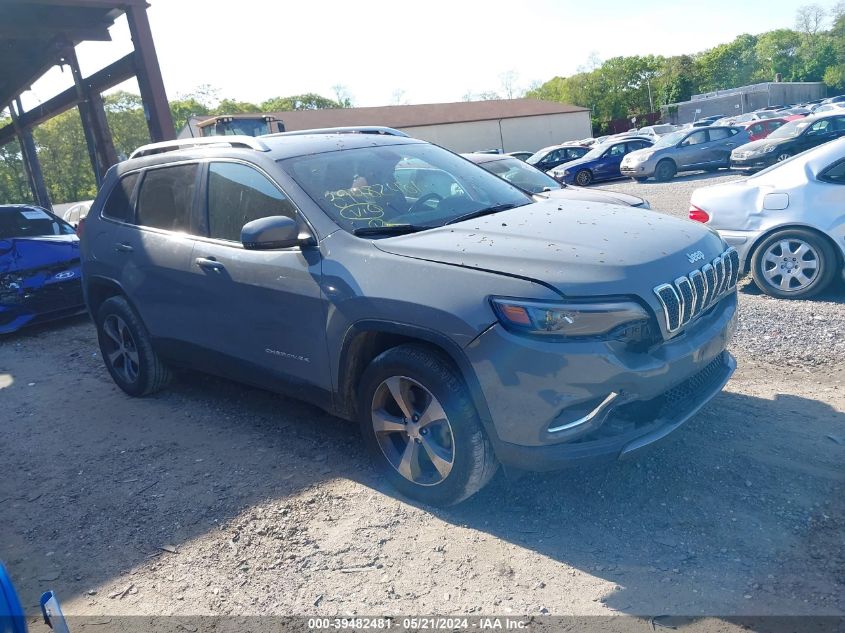 2019 Jeep Cherokee Limited 4X4 VIN: 1C4PJMDX0KD491367 Lot: 39482481