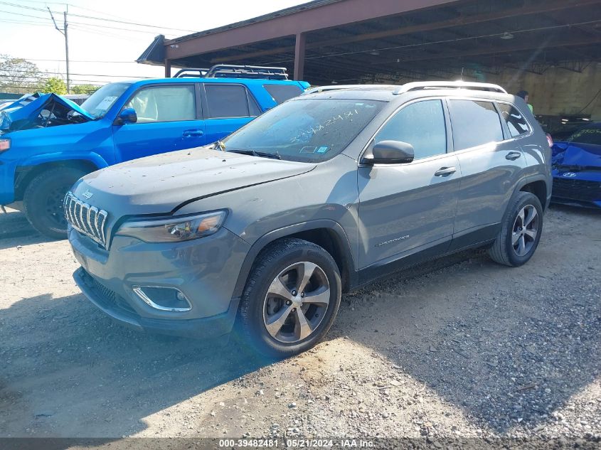 2019 Jeep Cherokee Limited 4X4 VIN: 1C4PJMDX0KD491367 Lot: 39482481