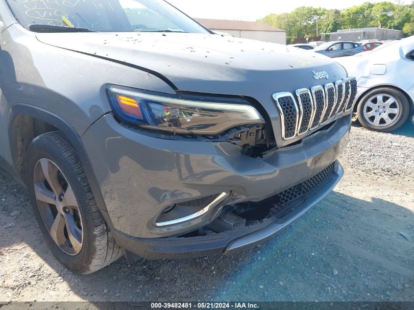 2019 Jeep Cherokee Limited 4X4 VIN: 1C4PJMDX0KD491367 Lot: 39482481