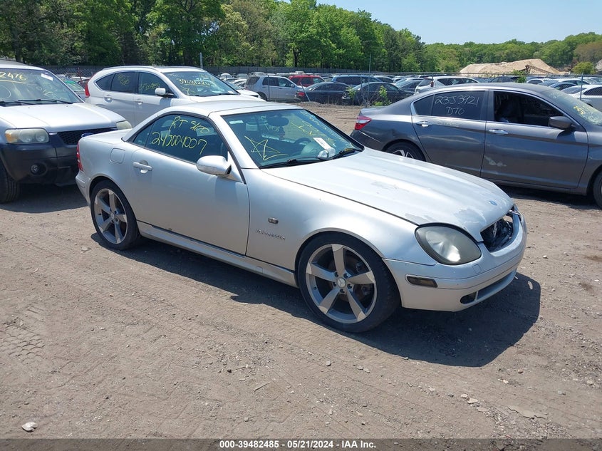 2003 Mercedes-Benz Slk 320 VIN: WDBKK65F03F273684 Lot: 39482485