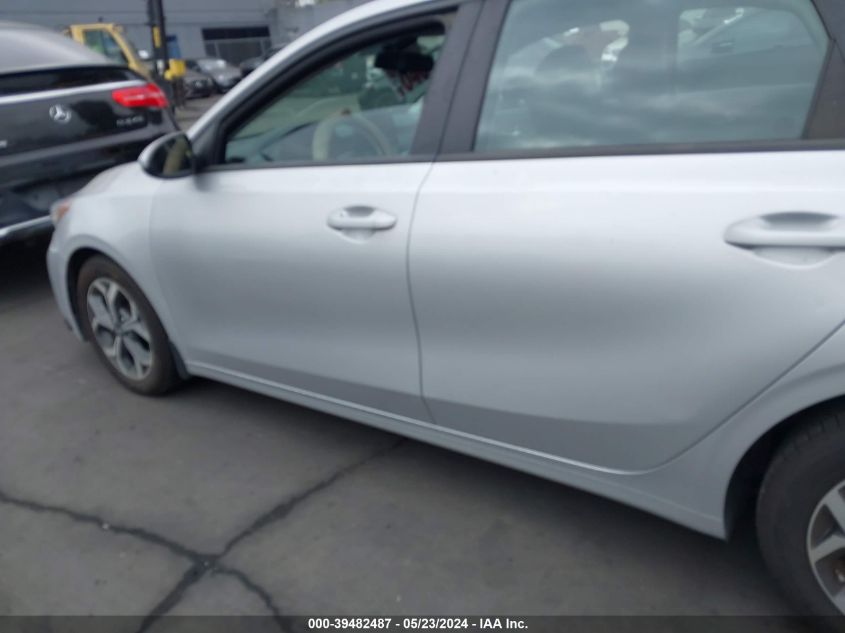 2020 Kia Forte Lxs VIN: 3KPF24AD9LE242794 Lot: 39482487