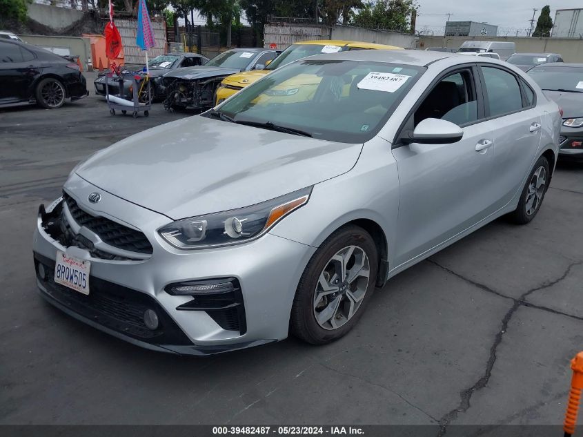 2020 Kia Forte Lxs VIN: 3KPF24AD9LE242794 Lot: 39482487