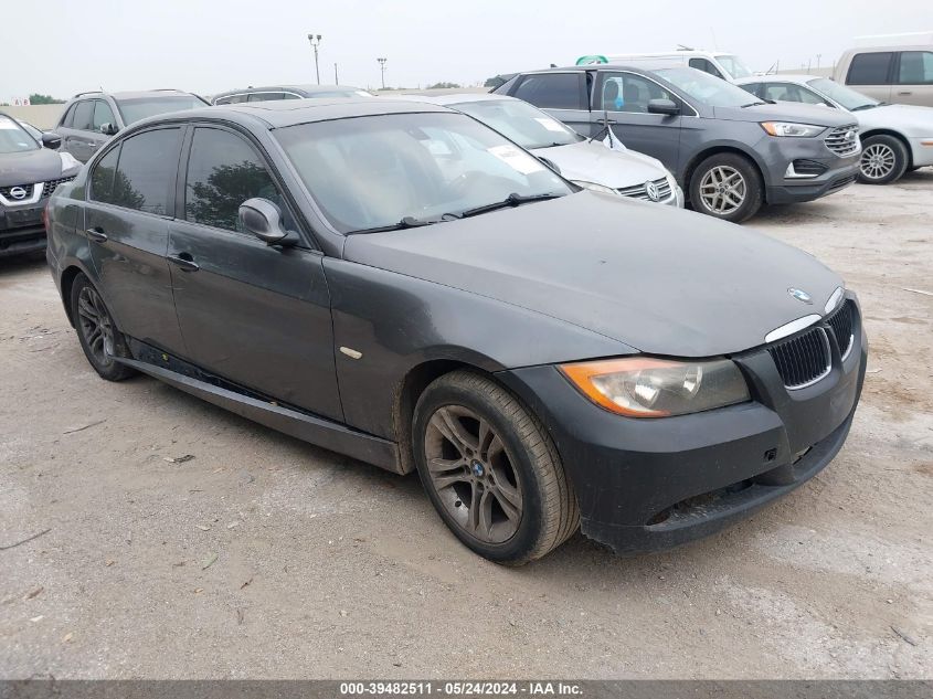 2008 BMW 328I VIN: WBAVA33508KX85936 Lot: 39482511