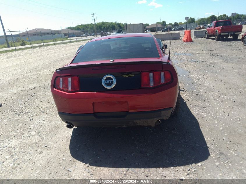 2012 Ford Mustang Gt Premium VIN: 1ZVBP8CF5C5227742 Lot: 39482524