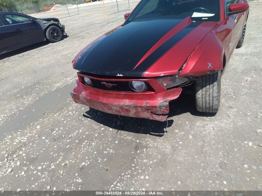 2012 Ford Mustang Gt Premium VIN: 1ZVBP8CF5C5227742 Lot: 39482524