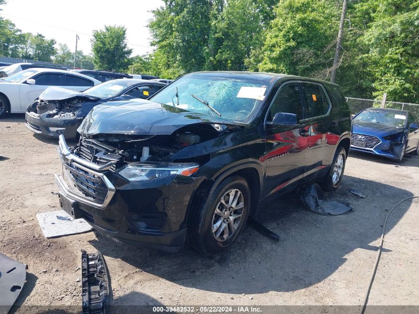 2019 Chevrolet Traverse Ls VIN: 1GNERFKW8KJ312913 Lot: 39482532