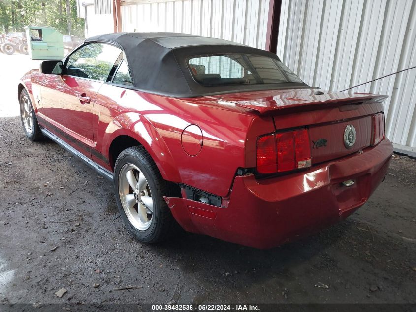 2007 Ford Mustang V6 Deluxe/V6 Premium VIN: 1ZVFT84N375324527 Lot: 39482536