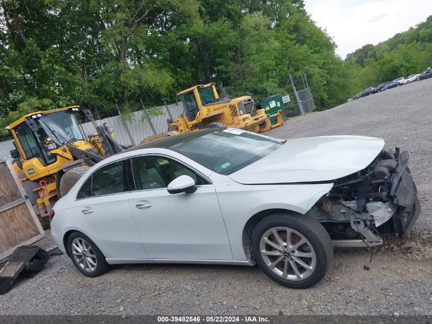 2020 Mercedes-Benz A 220 VIN: WDD3G4EB8LW039386 Lot: 39482546