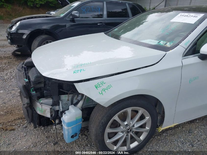 2020 Mercedes-Benz A 220 VIN: WDD3G4EB8LW039386 Lot: 39482546