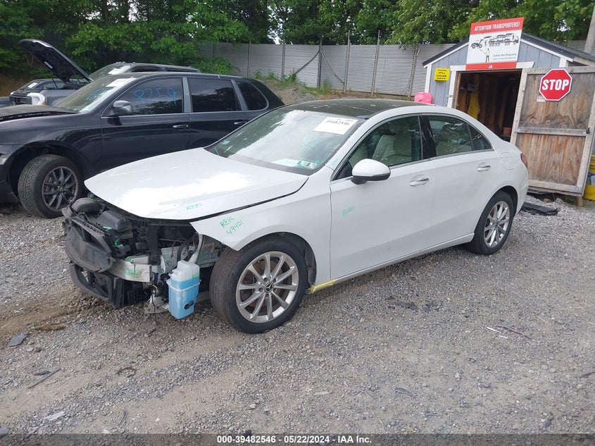 2020 Mercedes-Benz A 220 VIN: WDD3G4EB8LW039386 Lot: 39482546