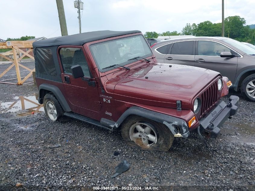 2002 Jeep Wrangler X VIN: 1J4FA39S32P713685 Lot: 39482571