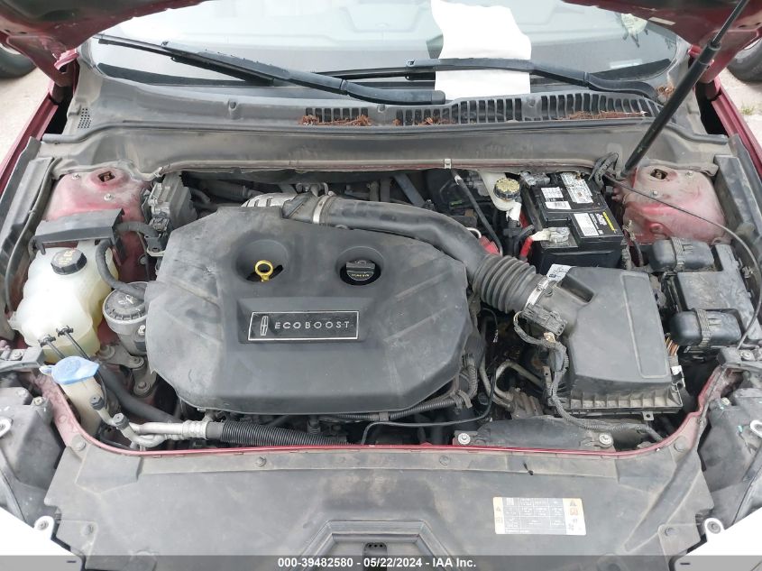 2013 Lincoln Mkz VIN: 3LN6L2G96DR827620 Lot: 39482580