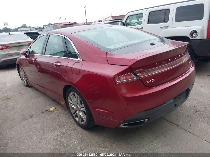 2013 Lincoln Mkz VIN: 3LN6L2G96DR827620 Lot: 39482580