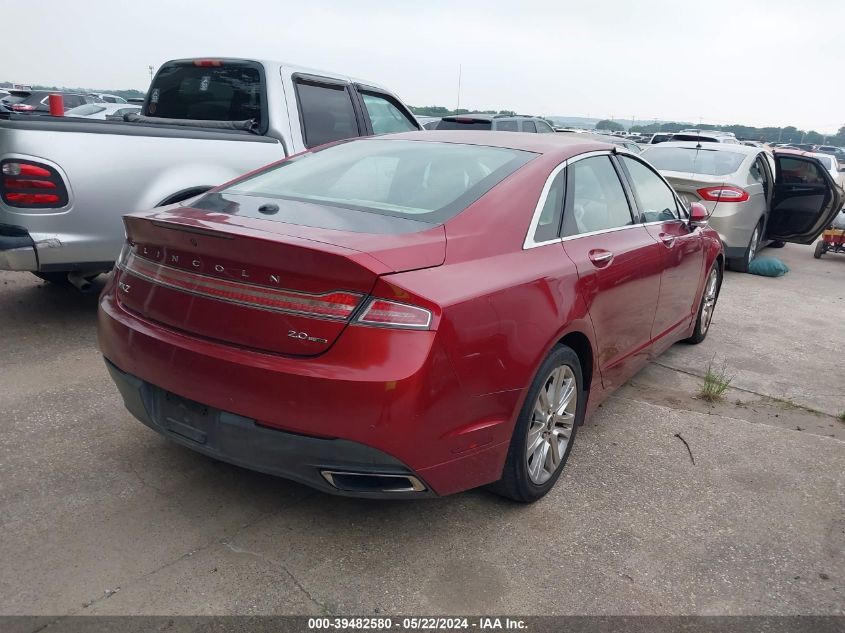 2013 Lincoln Mkz VIN: 3LN6L2G96DR827620 Lot: 39482580