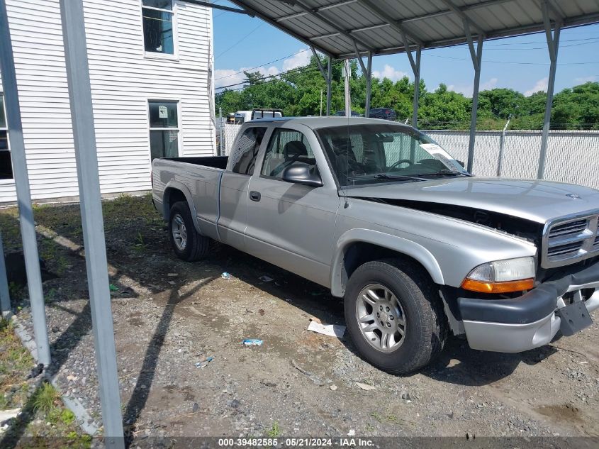 2004 Dodge Dakota Sport VIN: 1D7GL32K84S704081 Lot: 39482585