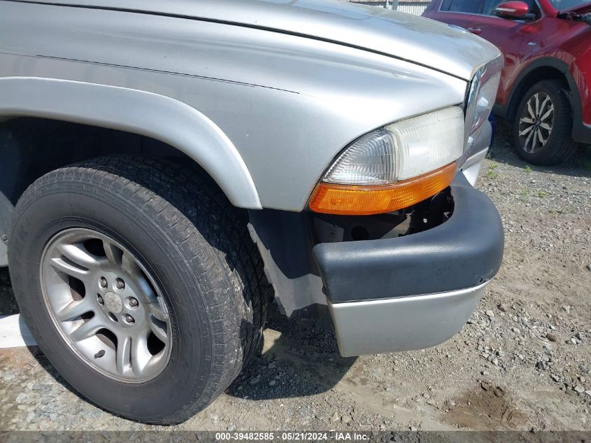 2004 Dodge Dakota Sport VIN: 1D7GL32K84S704081 Lot: 39482585