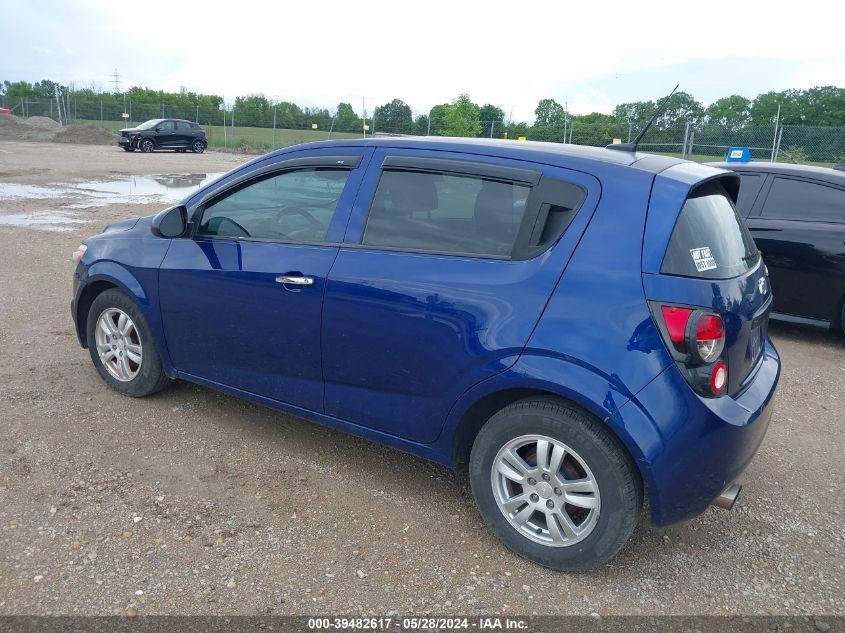 2012 Chevrolet Sonic 1Lz VIN: 1G1JF6SBXC4202256 Lot: 39482617