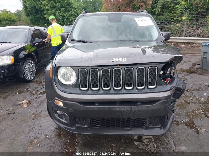 2017 Jeep Renegade Latitude 4X4 VIN: ZACCJBBB7HPE88762 Lot: 39482627