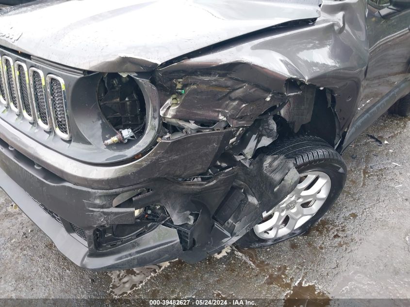 2017 Jeep Renegade Latitude 4X4 VIN: ZACCJBBB7HPE88762 Lot: 39482627