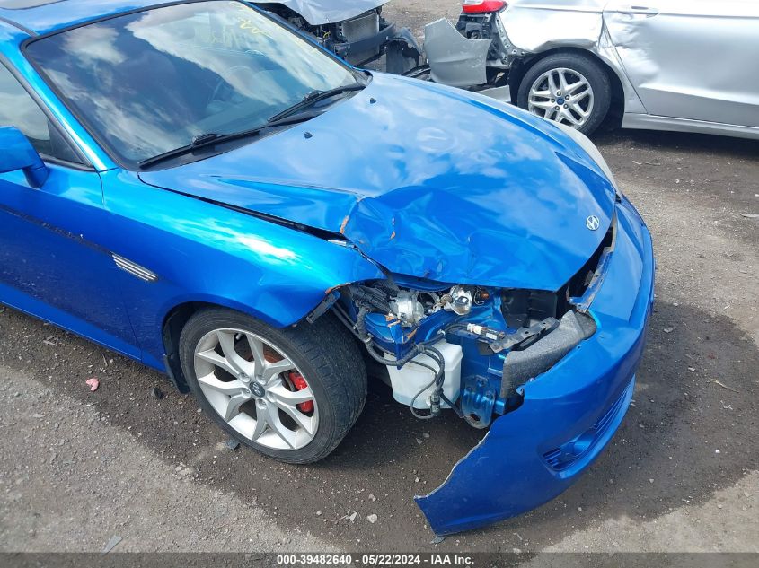 2007 Hyundai Tiburon Gt/Gt Limited/Se VIN: KMHHN66F97U252427 Lot: 39482640