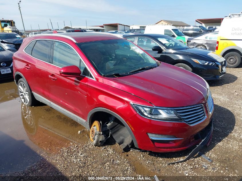 2015 Lincoln Mkc VIN: 5LMCJ1A90FUJ22817 Lot: 39482673