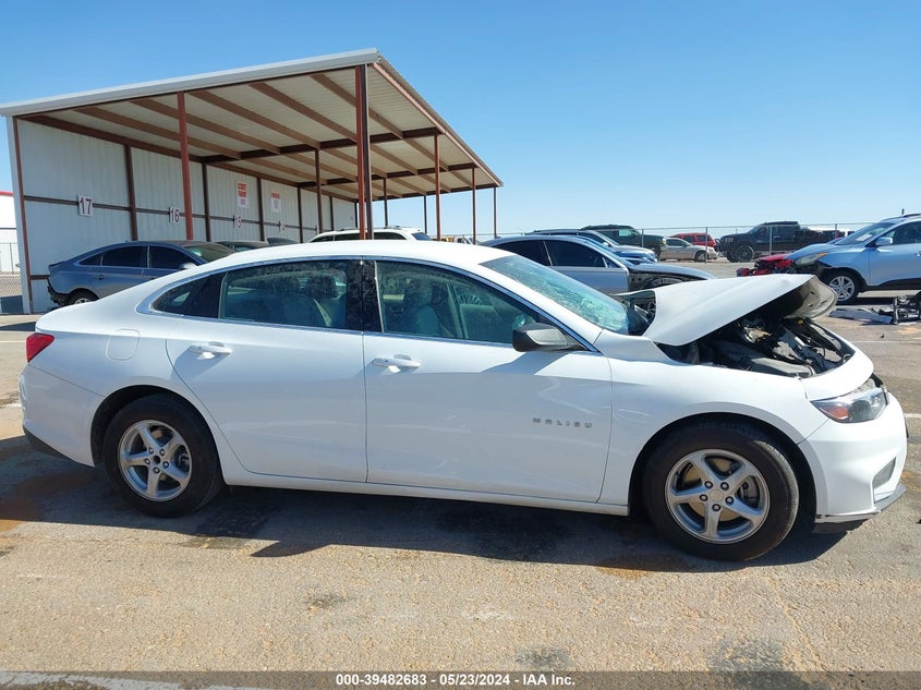 2018 Chevrolet Malibu 1Fl VIN: 1G1ZC5ST8JF134846 Lot: 39482683