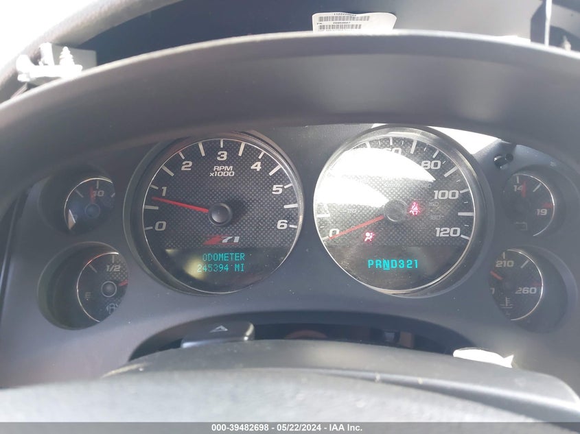 2007 Chevrolet Tahoe Lt VIN: 1GNFK13007R322205 Lot: 39482698