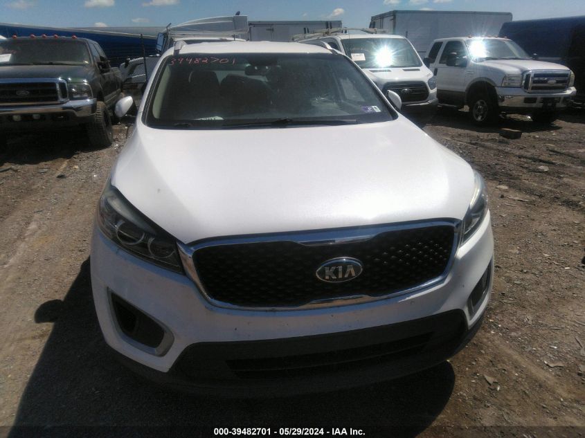 2017 Kia Sorento 3.3L Lx VIN: 5XYPGDA55HG191481 Lot: 39482701