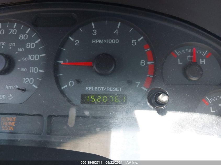 2002 Ford Mustang VIN: 1FAFP40462F241177 Lot: 39482711