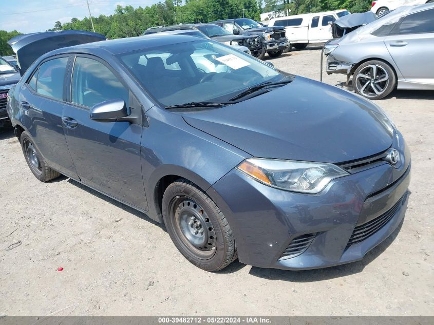 2016 Toyota Corolla Le VIN: 2T1BURHE7GC568604 Lot: 39482712