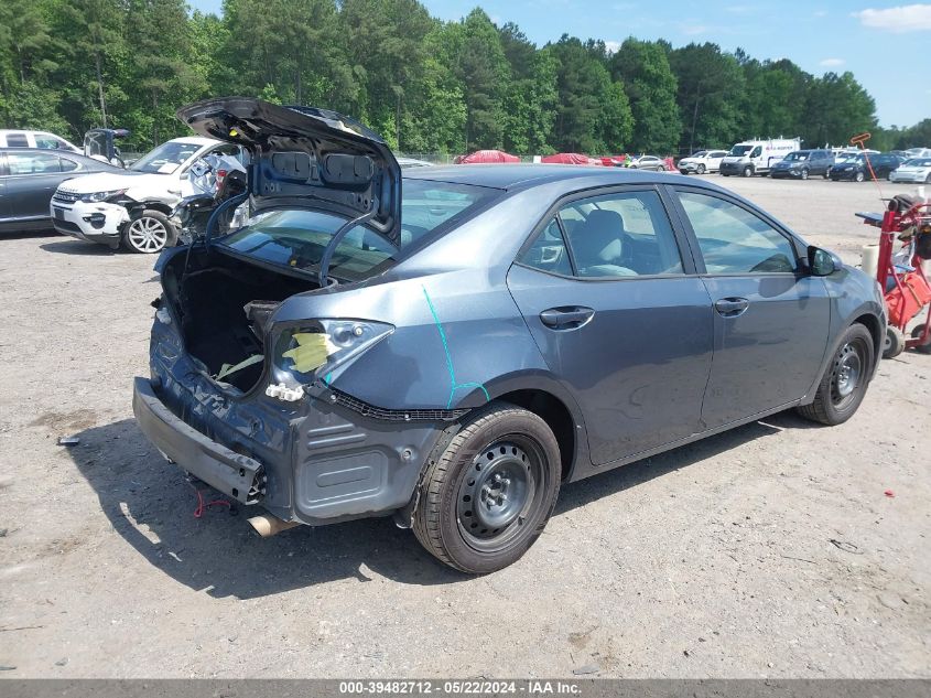 2016 Toyota Corolla Le VIN: 2T1BURHE7GC568604 Lot: 39482712