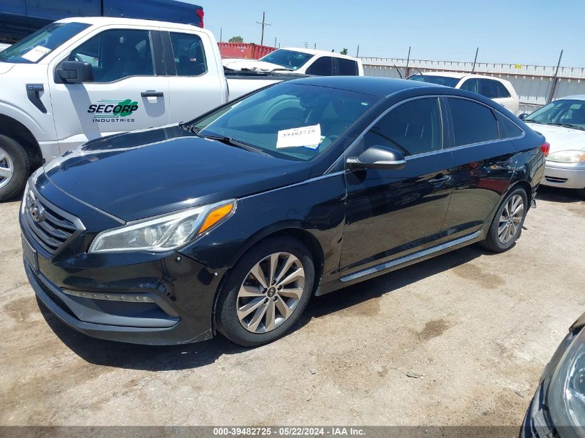 2015 Hyundai Sonata Sport VIN: 5NPE34AF7FH093053 Lot: 39482725