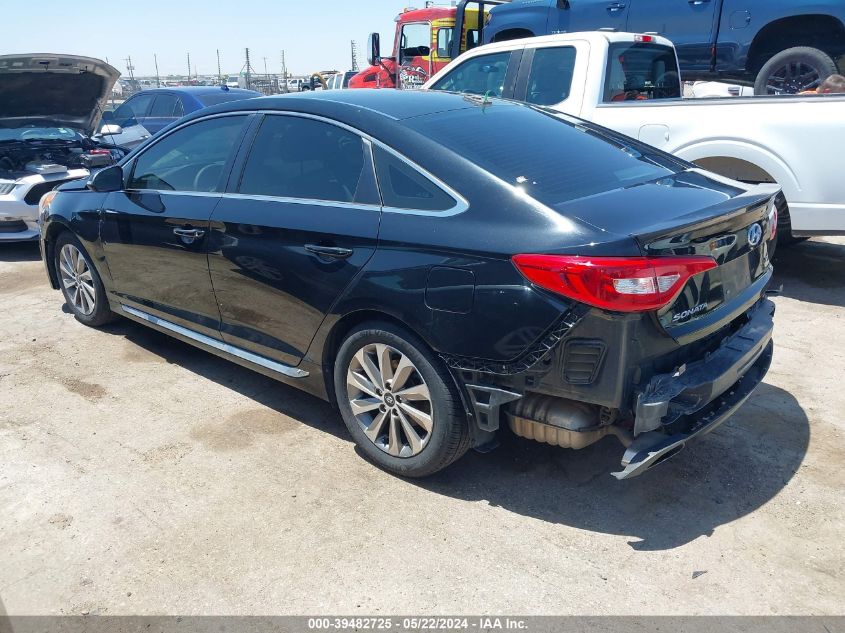 2015 Hyundai Sonata Sport VIN: 5NPE34AF7FH093053 Lot: 39482725