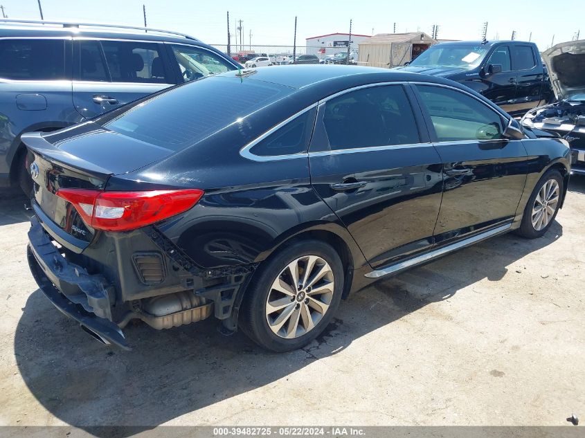 2015 Hyundai Sonata Sport VIN: 5NPE34AF7FH093053 Lot: 39482725