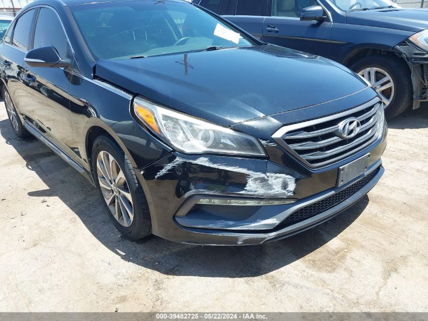 2015 Hyundai Sonata Sport VIN: 5NPE34AF7FH093053 Lot: 39482725