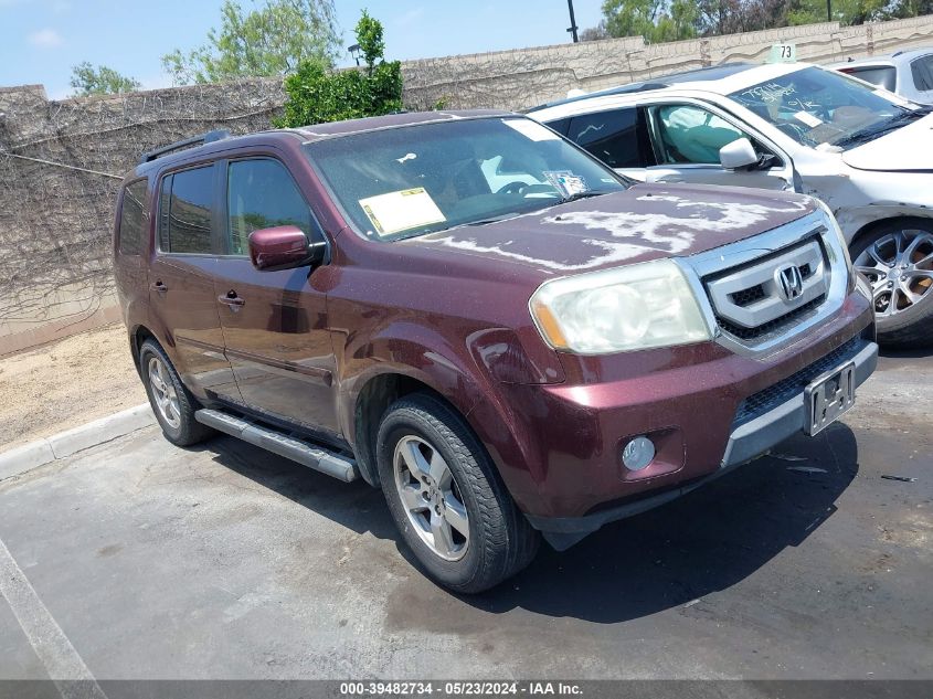 2011 Honda Pilot Ex-L VIN: 5FNYF3H78BB014687 Lot: 39482734