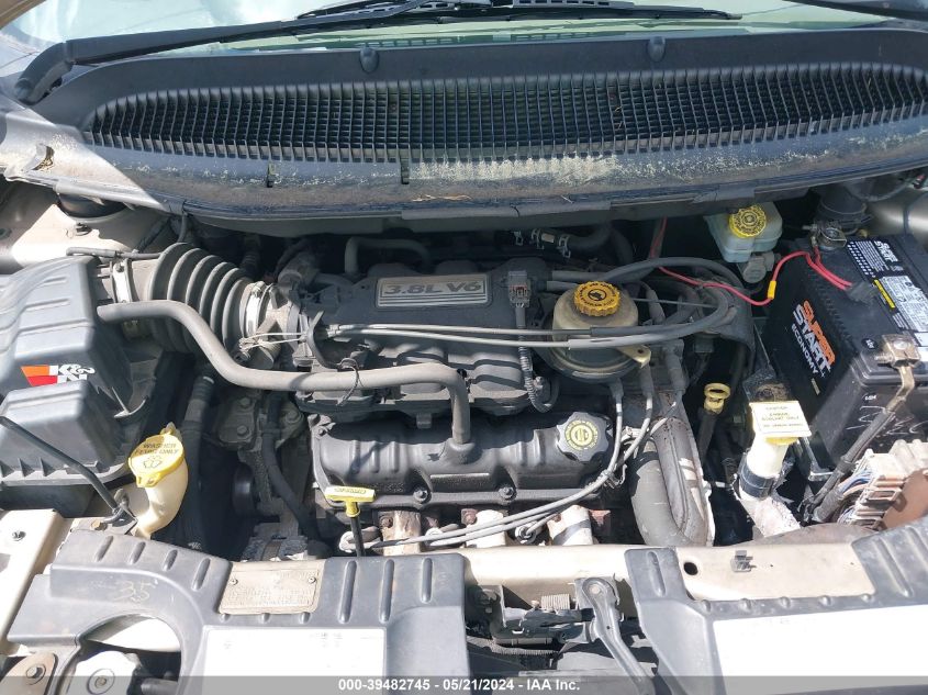 2003 Chrysler Town & Country Lx VIN: 2C4GP44L43R282871 Lot: 39482745