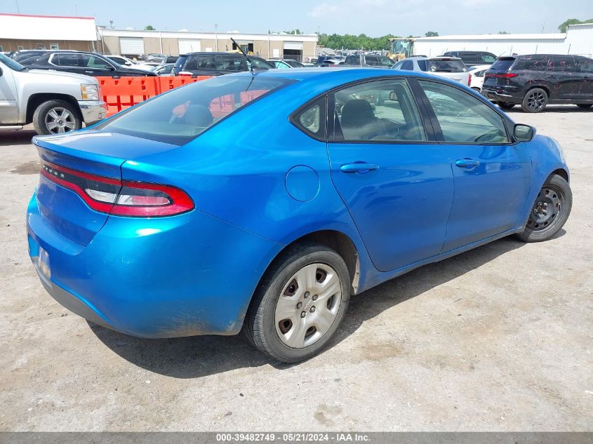 2015 Dodge Dart Se VIN: 1C3CDFAA5FD362844 Lot: 39482749