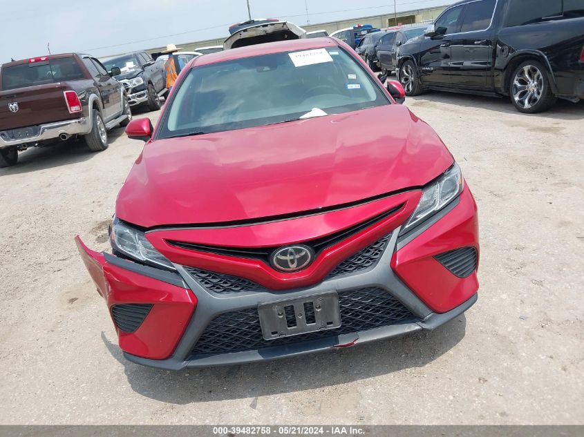 2019 Toyota Camry Se VIN: 4T1B11HK6KU180450 Lot: 39482758